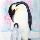 Penguin Limited Edition print of the watercolour "Love" 