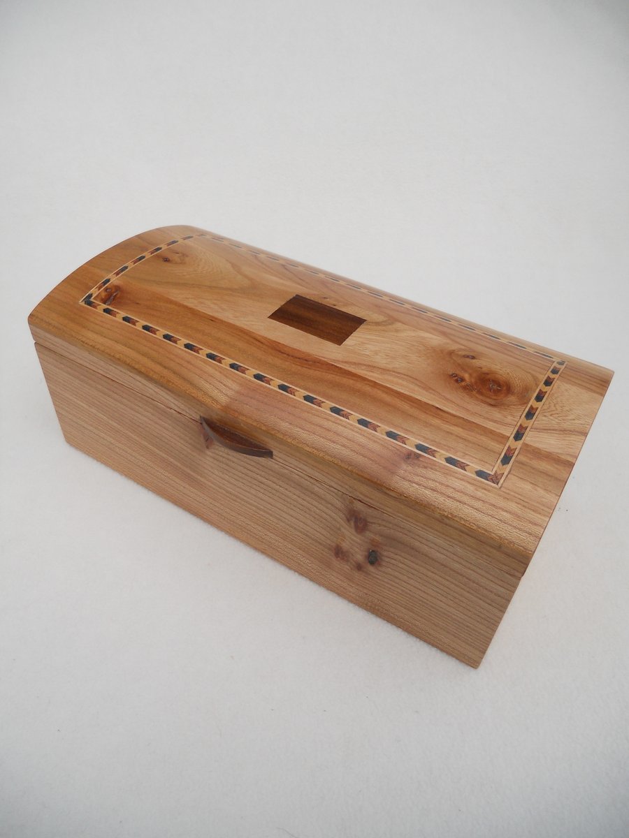 Jewellery Casket - Solid Elm