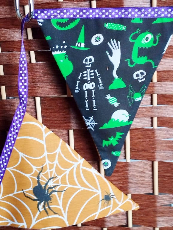 Fun and cute Halloween bunting