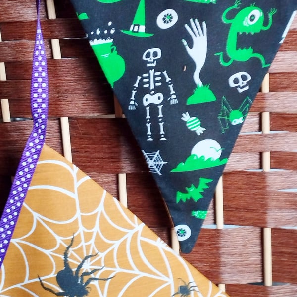 Fun and cute Halloween bunting