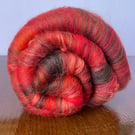 Wool Art Batt - "Bonfire Night"