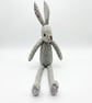 Luna Lapin Rabbit - Heirloom Rabbit - Handmade Wool Felt Bunny - Image 8
