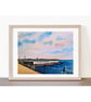 Jubilee Pool Penzance Cornwall Original Watercolour and Ink Painting - Image 2