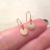 Diddy Dot - 14k Gold Fill, Everyday Simple Dangle Earrings