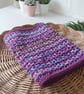 Summer Seconds Crochet Chunky Stripe Neck Warmer Cowl