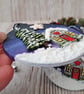 Christmas Decoration with Handmade Cottage Scene - Image 4