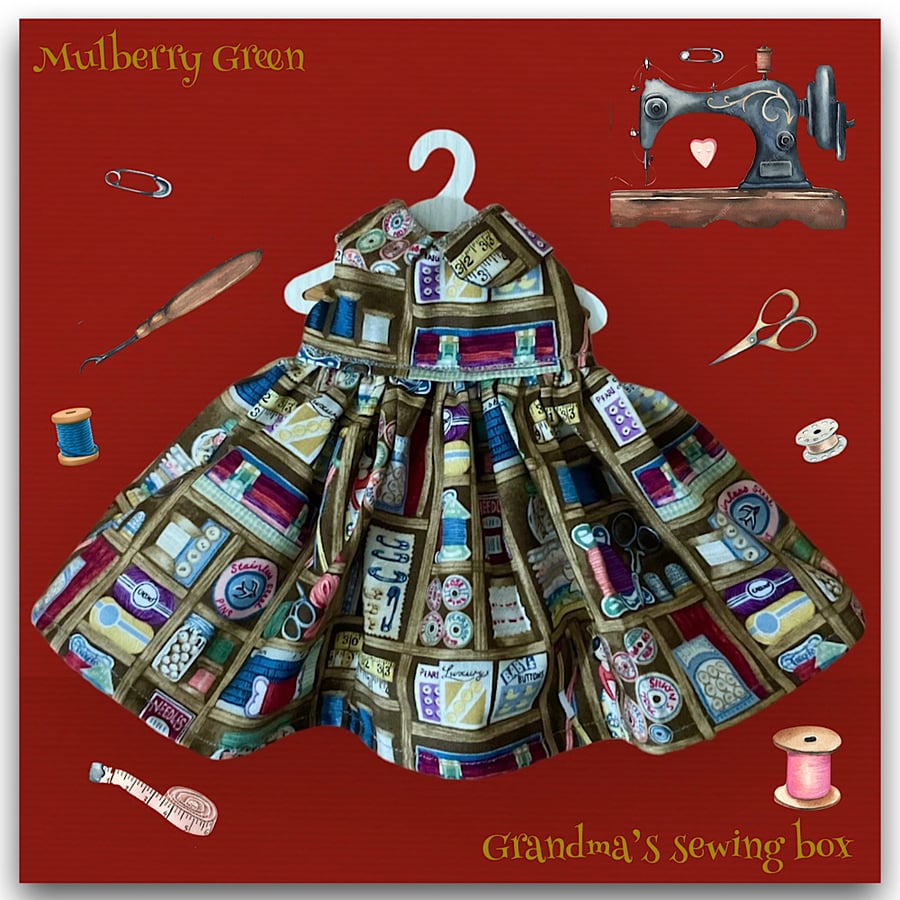 Grandma’s Sewing Box Dress 