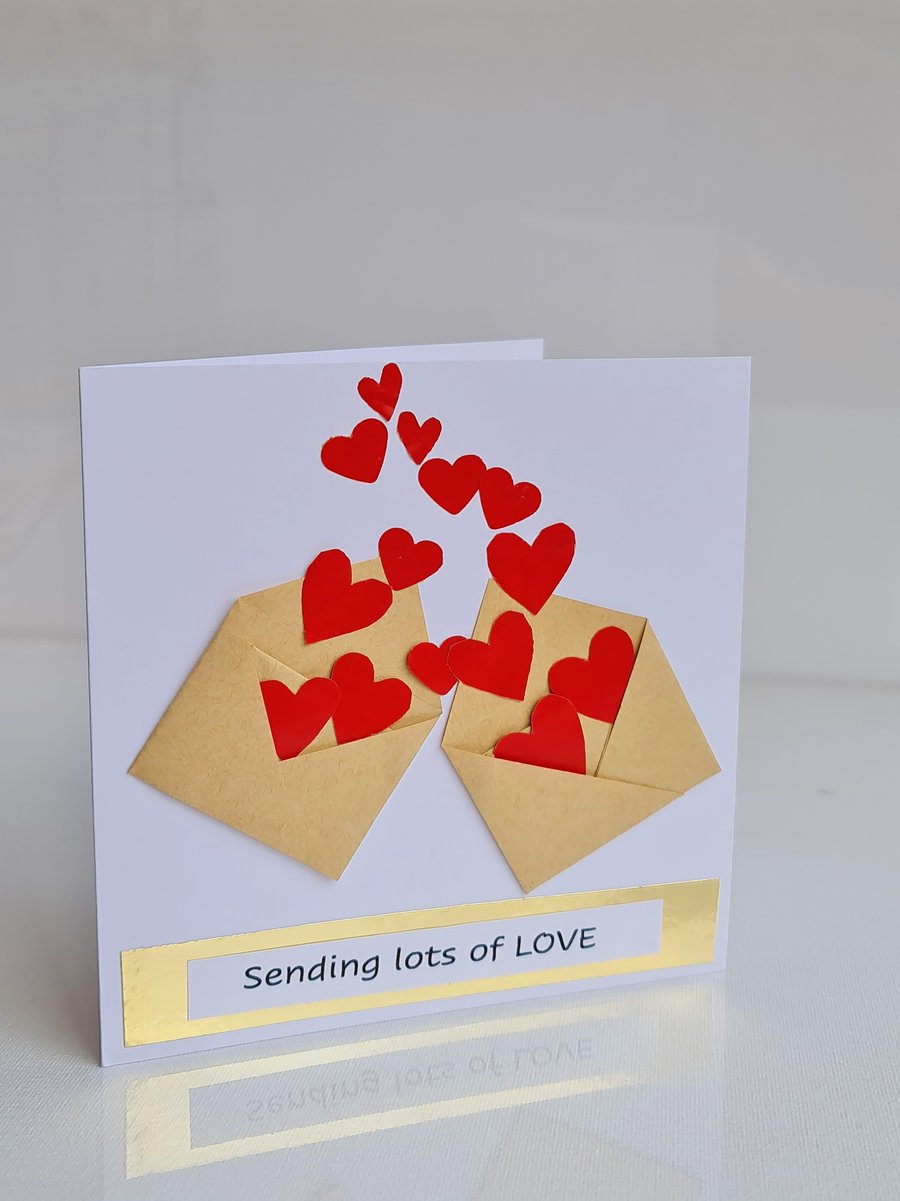 Handmade Valentine, Engagement, Anniversary Card