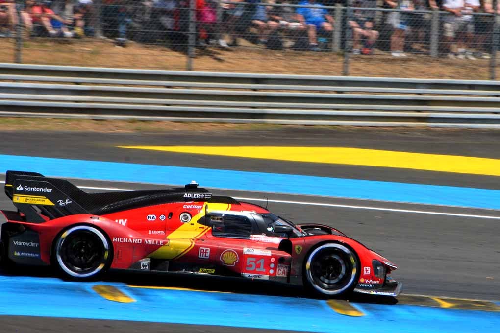 Ferrari 499P no51 24 Hours of Le Mans 2023 Photograph Print