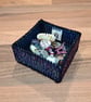 Small tray for small items - black, blue, pink, green mix pattern - Image 5