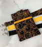 Clocks phone case, Steampunk pouch, Detachable strap, 2 options - Image 5