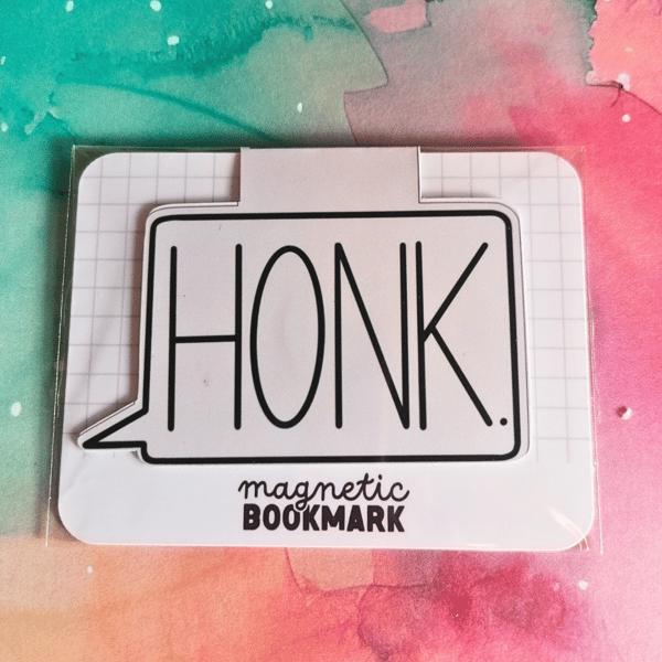 Honk Magnetic Bookmark