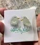 Seaglass seagulls fridge magnet - Image 5