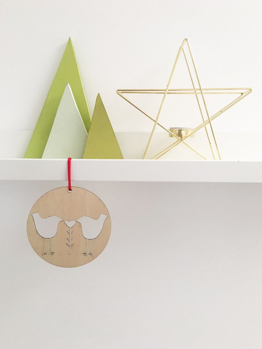 Swedish style birds Decoration