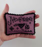 Nevermore, Poe inspired decorative pillow