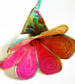 Multicoloured Textile Art Flower - Image 3