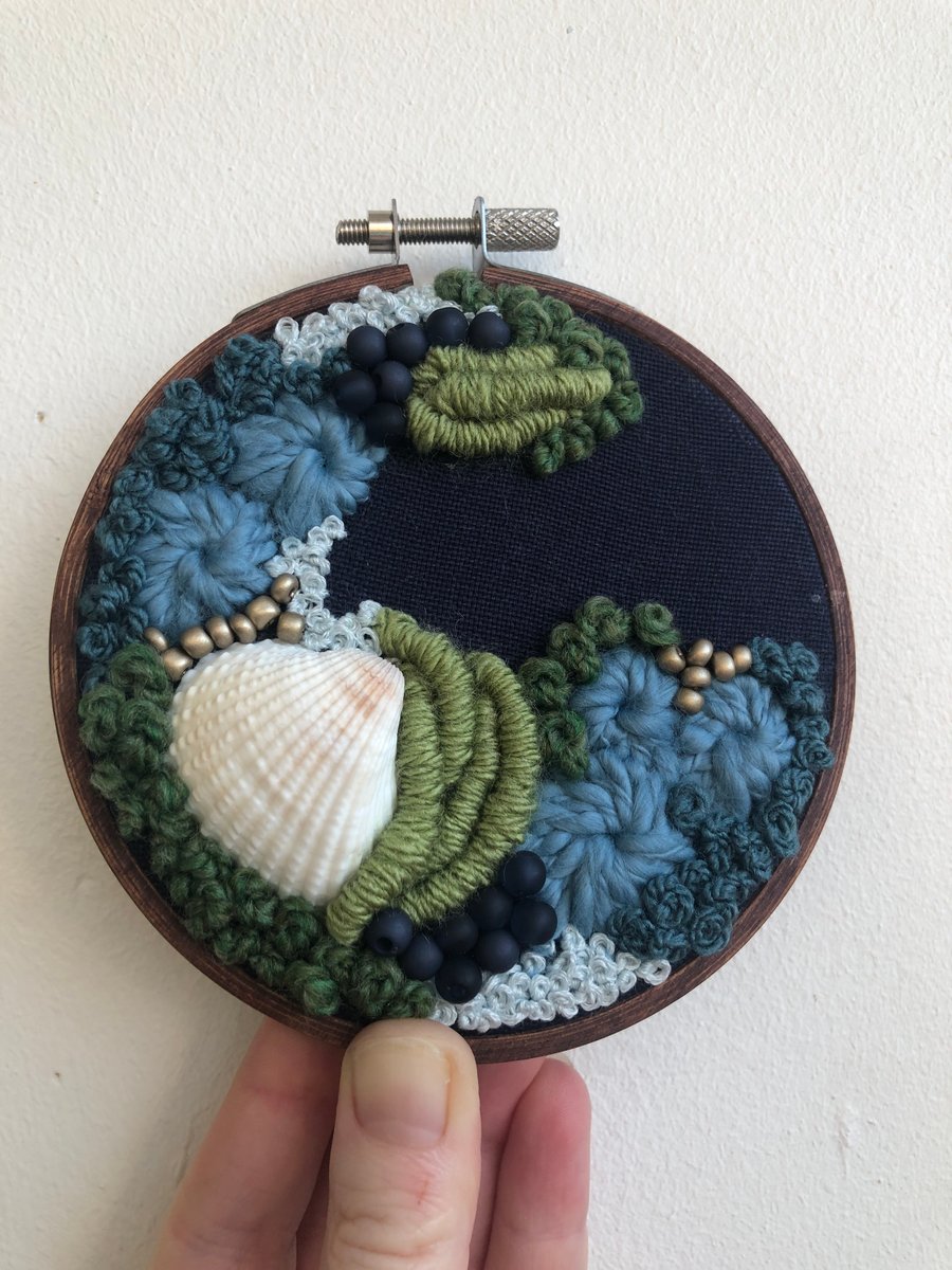 Sea pool a 4 inch art piece 