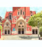 Union Chapel Islington, A4 and A5 print