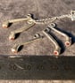 Silver pipe with Thames garnet - Image 1