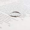 Stacking ring, 1.2mm, silver ring, spacer ring