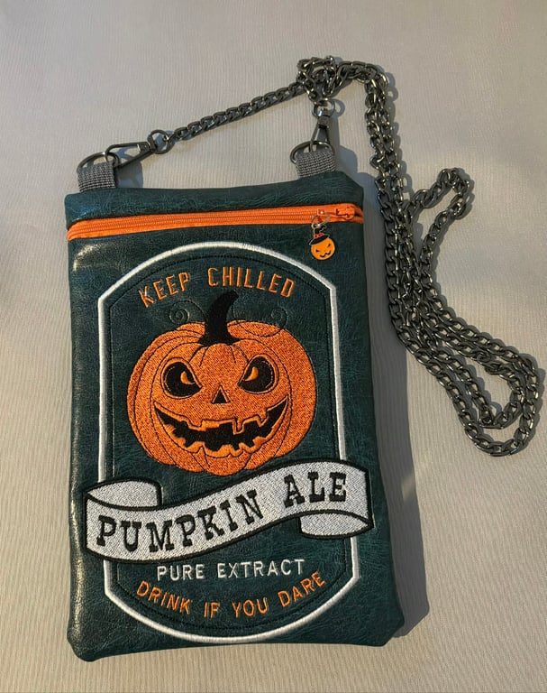 Embroidered Alchemist inspired Pumpkin Ale 