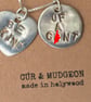 Fine Silver BE KIND OF A C U NEXT TUESDAY Pendant - Image 1