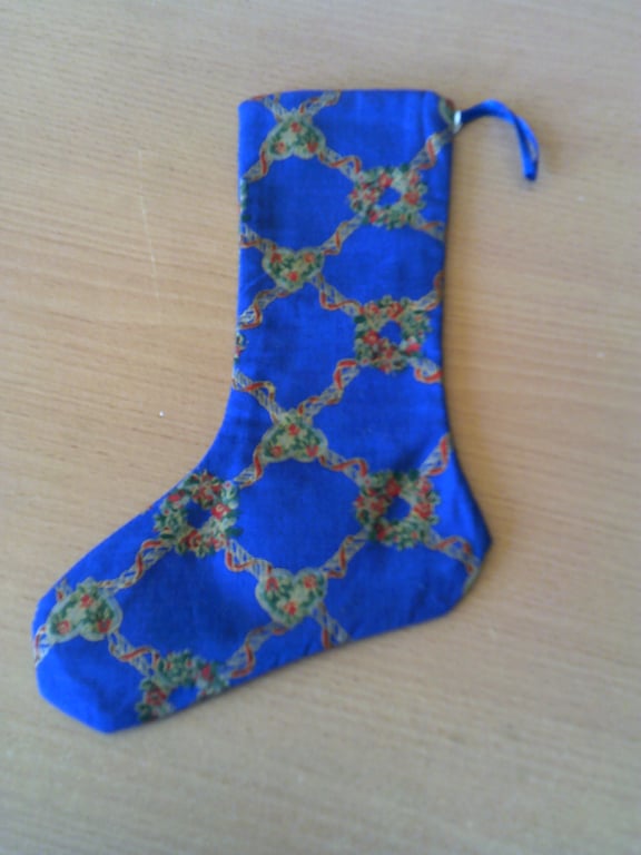 Garlands and Hearts Small Stocking