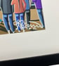 Manchester C. Framed & Unframed Art Print, City Women Football Club FC, Gift - Image 6