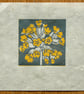 Cowslip mini linocut print - Image 2