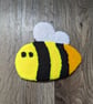 Buff-Tailed Bumblebee Mug Rug or Decoration 