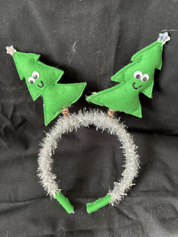 christmas tree headband