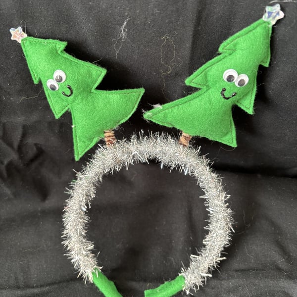 christmas tree headband