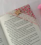 Fabric Corner Bookmark, Page Marker, Readers Gift, Teachers Gift, Bookworm - Image 3