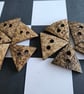 33mm Real Coconut LAST 10 Tri sided buttons x 5 buttons - Image 4