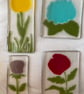 Handcrafted Fused Glass Hydrangea Candle Holder – Unique Floral Tealight Gift - Image 3