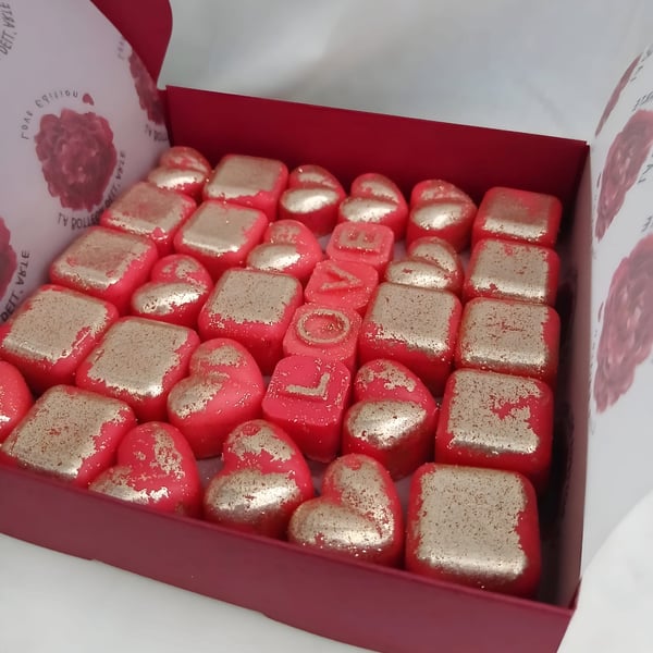Limited Love Edition Natural Vegan Soy Wax Melts Gift Set