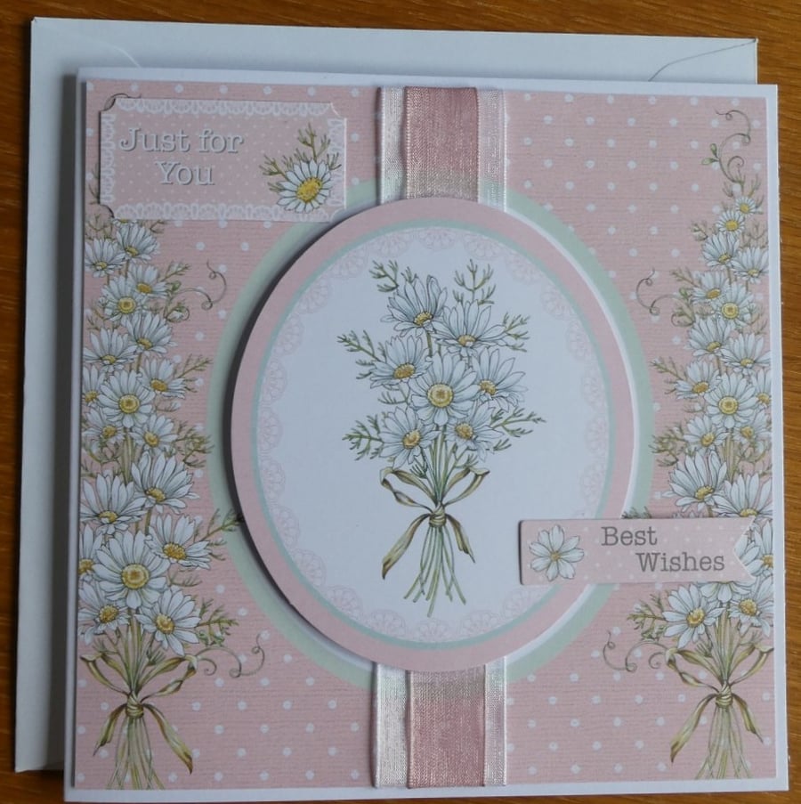 Daisy Card - Best Wishes