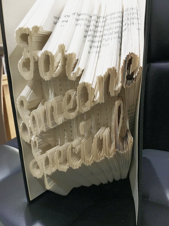 For Someone Special COMBI Book Folding Pattern - EMAILED PDF PATTERN