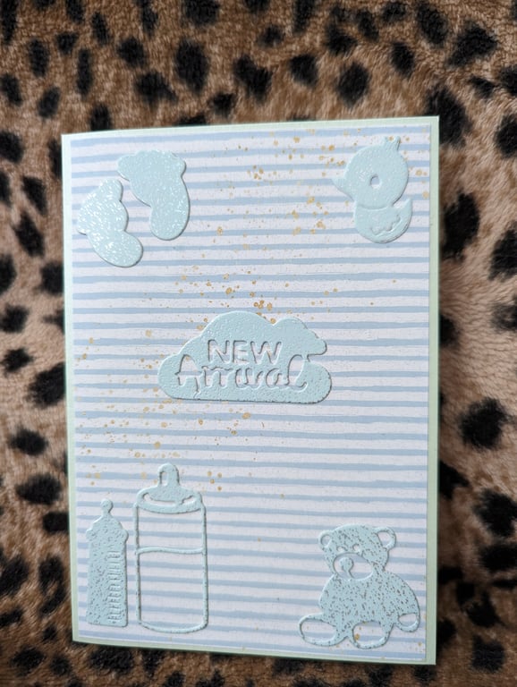 A6 New Arrival Minty Card