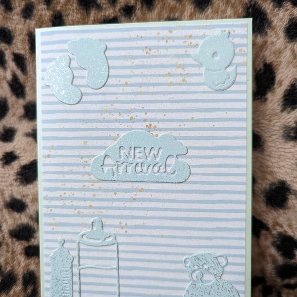 A6 New Arrival Minty Card