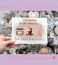 Christmas Card, Eat, Drink & be HAIRY A6 10.5cm x 14.8cm - Image 6