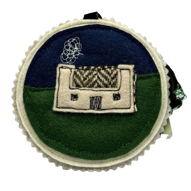 Tweed Bothy Felt Hanging Decoration