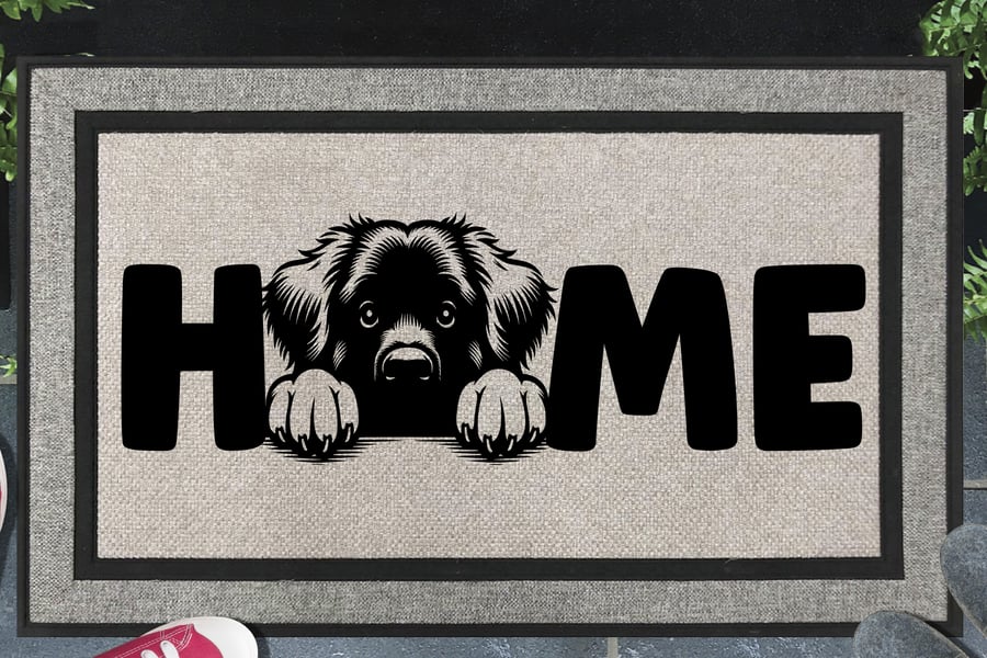 Leonberger Home Door Mat - All Weather Doormat - 45x70cm 