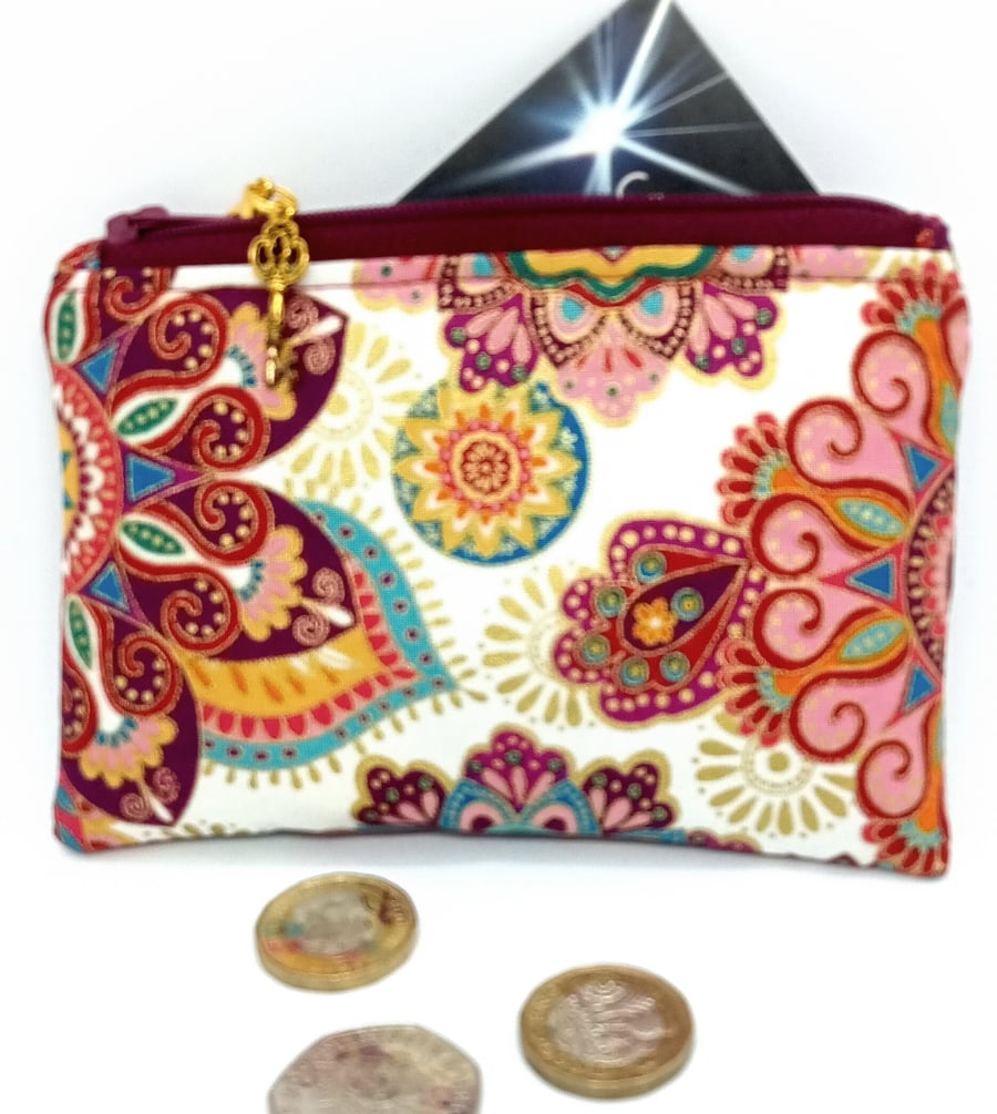 Taste of India coin and card purse 41LFF