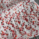 Lacey Multi Coloured Buggy Pram Car Seat lanket 