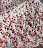 Lacey Multi Coloured Buggy Pram Car Seat lanket 