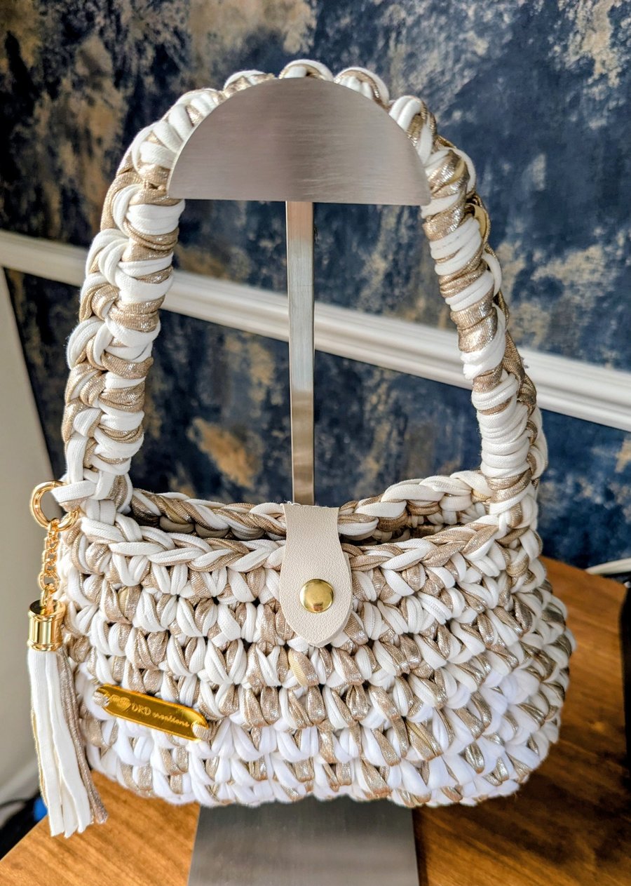 Image of Handmade crochet bag 