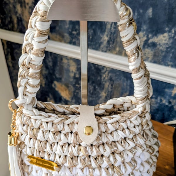 Handmade crochet bag 