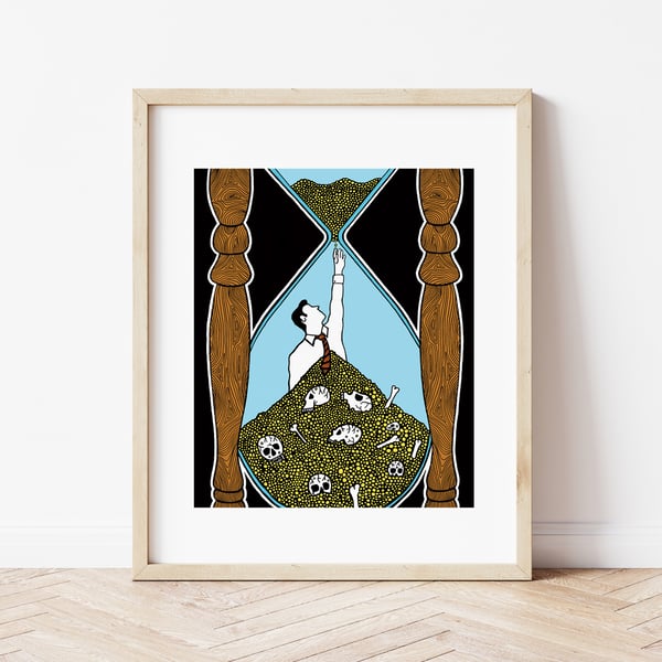 Time is running out - Giclee Fine Art Print (Unframed)