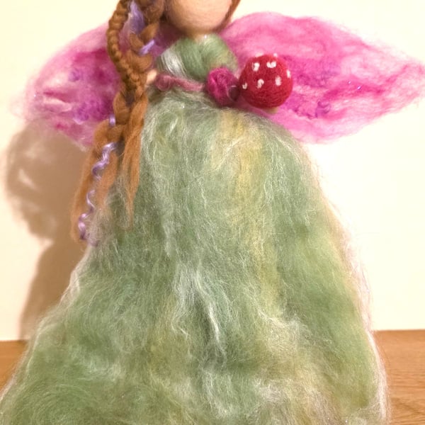 Felted Fairy - Mossy Fairywings
